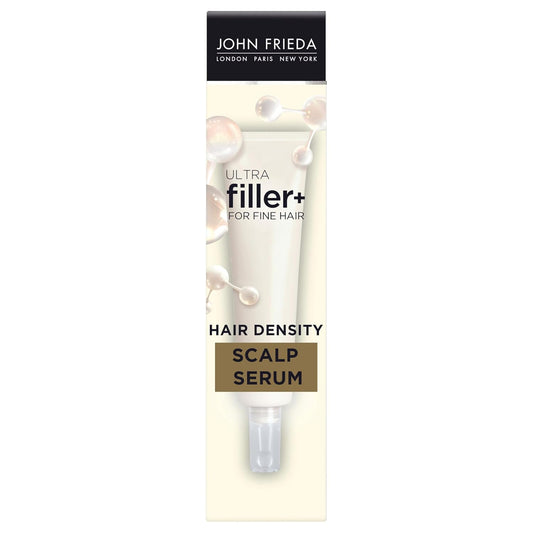 John Frieda ULTRAfiller+ Hair Density Scalp Serum for Fine Hair, Volumizing Hair Serum, Scalp Treatment for Thickening for Women and Men, 2 Oz