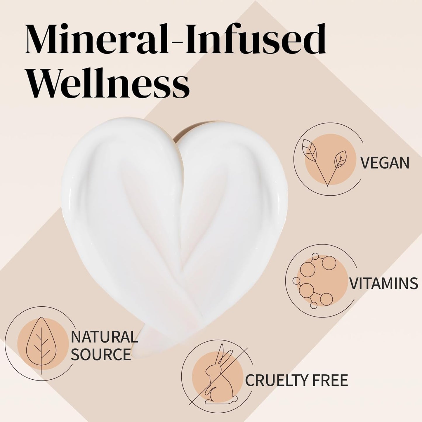 -417 Dead Sea Cosmetics Anti-Aging Hand Cream For Dry, Cracked Skin & Working Hands features Essential Vitamins & Oils From The Dead Sea, Intensive and Non-Greasy Hand Cream 3.4 oz.