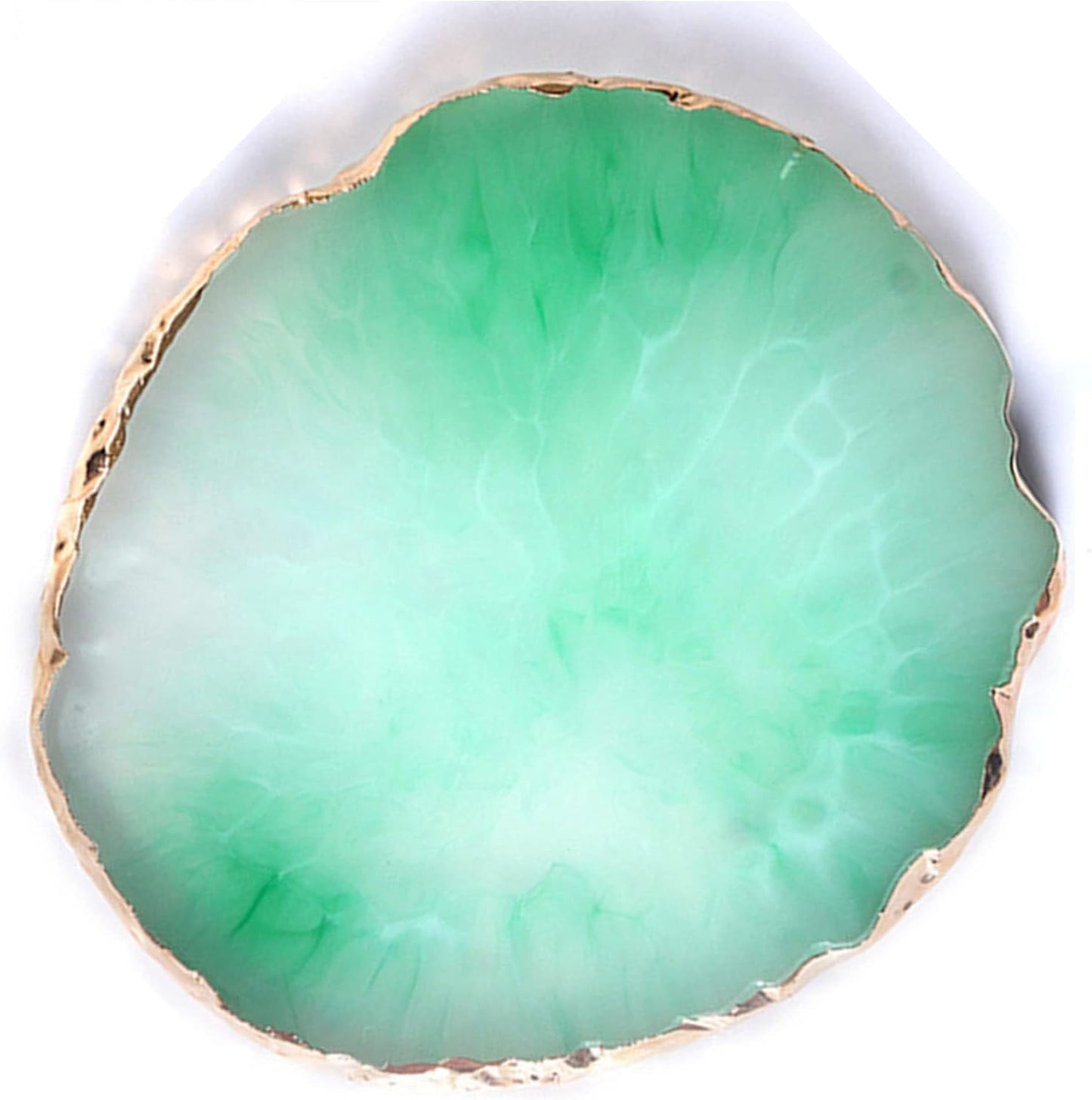 1 Piece Nail Art Palette Nail Polish Palette Mixing Palette Makeup Plate Nail Plates for Nail Art Nail Tip Holder Nail Art Display (1 Green)