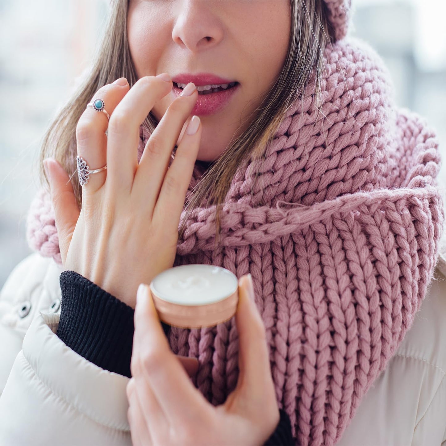 1 Ounce Aluminum Tin Jar with Screw Cap 30mL Tin Cans Refillable Containers for Cosmetic, Lip Balm, Cream, Lotion, Balms, Spices, Salve, Rose Gold 20 Pcs