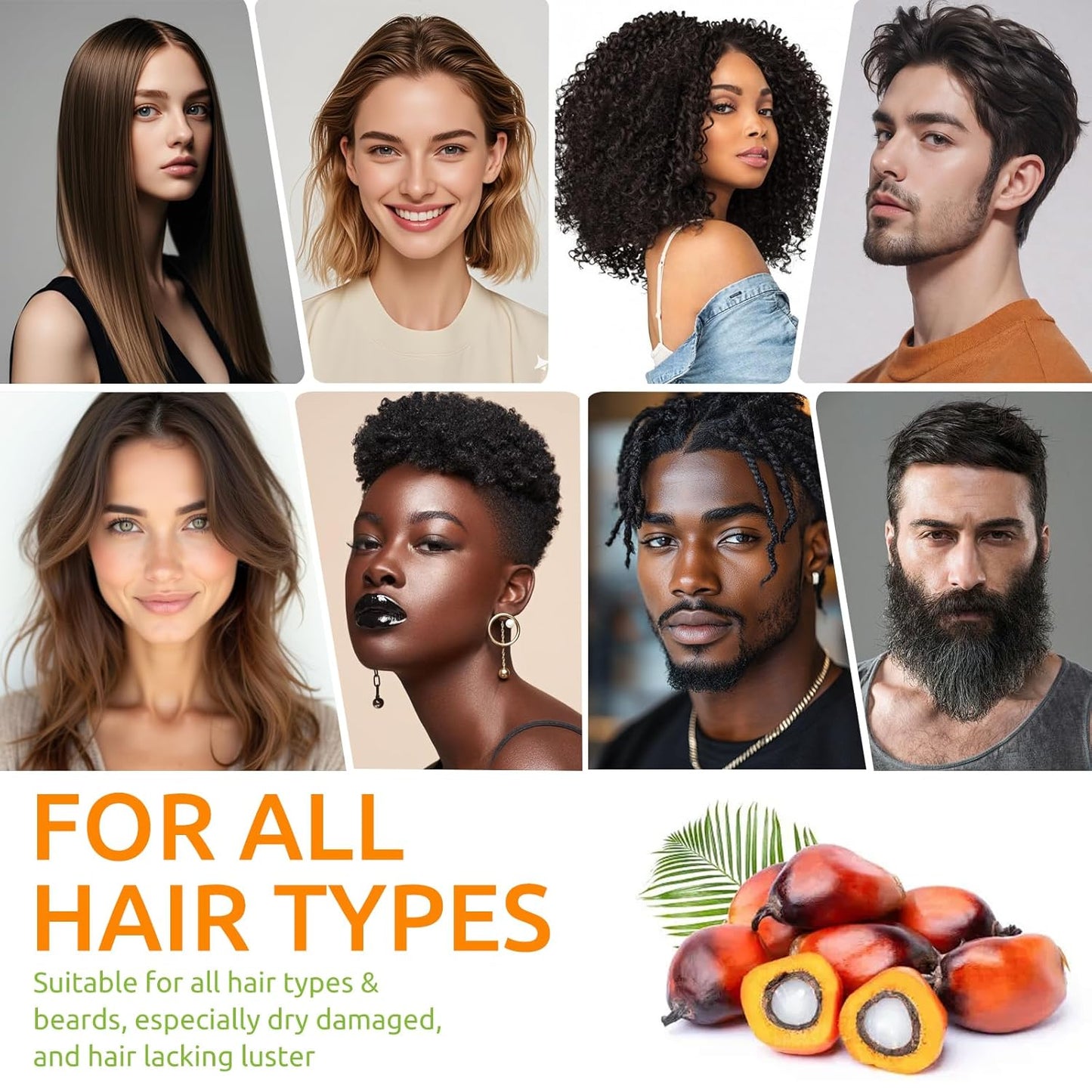 100% Pure Batana Oil for Hair Growth with Castor, Rosemary, Pumpkin, Infused With Biotin, Keratin & Vitamin E, Premium Hair Blend Oils for Hair Growth & Strengthening Hair Treatment, 4 FL OZ